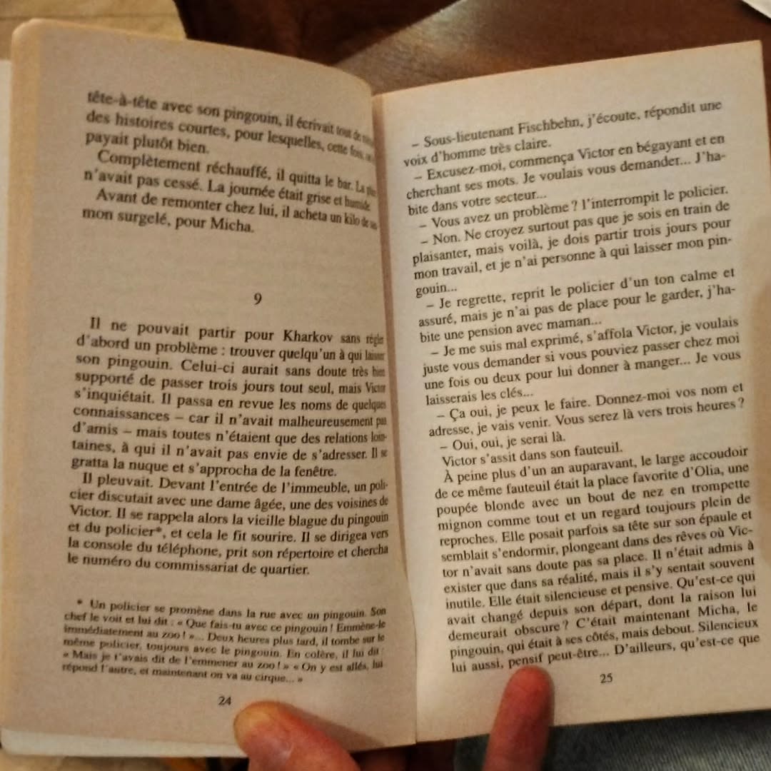 Andrei Kourkov « Le pingouin » (Points)