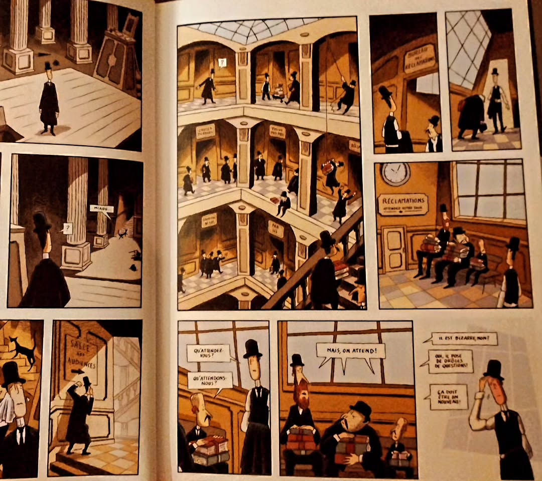 « Le procès »,  Clod et Ceka, d’après Kafka (Éditions Akiléos)