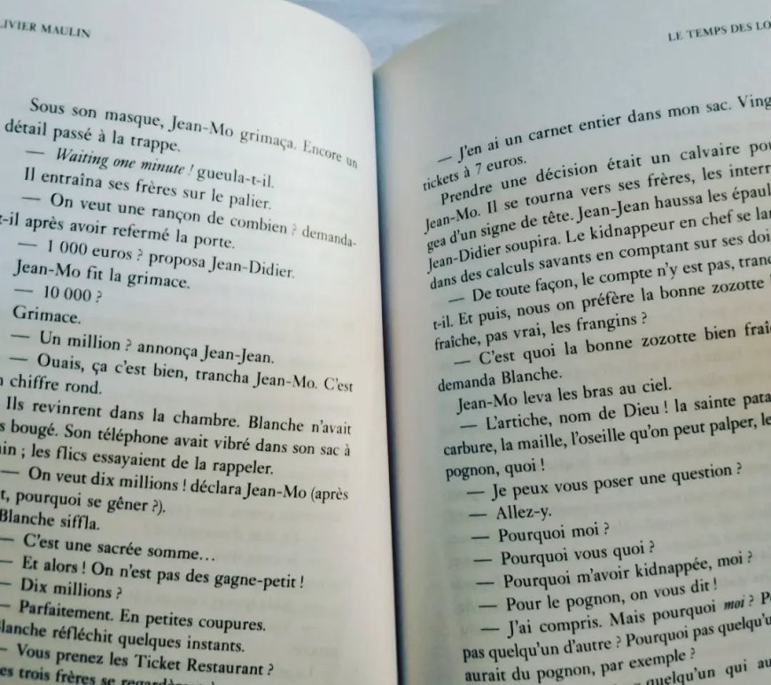 Olivier Maulin “Le temps des loups” (Le Cherche-midi)