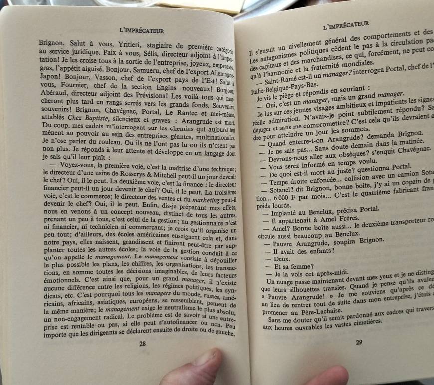 René-Victor Pilhes “L'imprécateur” (Editions Seuil)